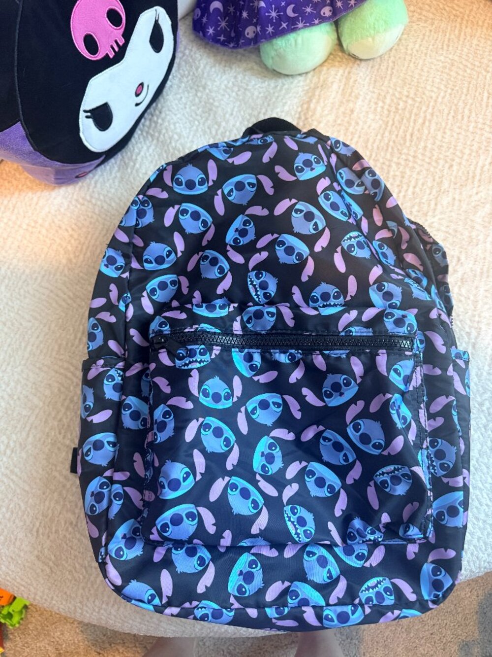 Disney Stitch Bioworld All Over Print Backpack School Travel Bag